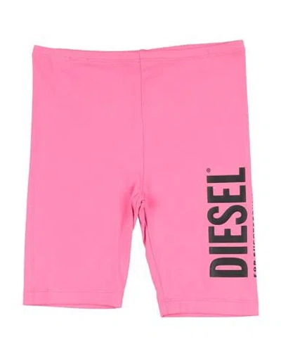 Diesel Babies'  Toddler Girl Shorts & Bermuda Shorts Magenta Size 6 Cotton, Elastane In Pink