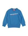 Diesel Toddler Girl Sweatshirt Azure Size 6 Cotton, Elastane In Blue