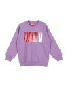 Diesel Babies'  Toddler Girl Sweatshirt Lilac Size 6 Cotton In Purple