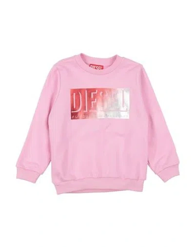 Diesel Babies'  Toddler Girl Sweatshirt Pink Size 6 Cotton