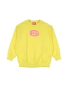 Diesel Babies'  Toddler Girl Sweatshirt Yellow Size 6 Cotton, Elastane