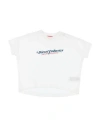 Diesel Babies'  Toddler Girl T-shirt White Size 6 Cotton
