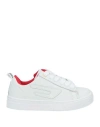 Diesel Babies'  Toddler Sneakers White Size 10c Bovine Leather