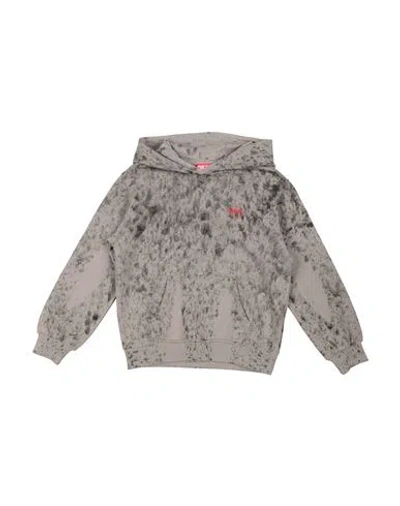 Diesel Babies'  Toddler Sweatshirt Grey Size 6 Cotton In Brown