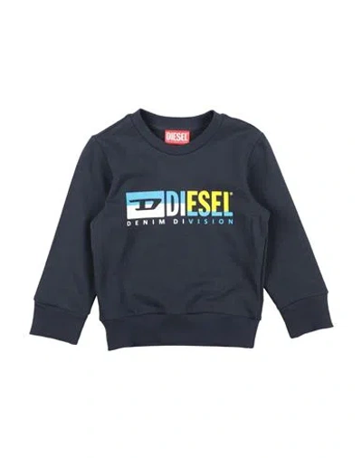 Diesel Babies'  Toddler Sweatshirt Midnight Blue Size 6 Cotton