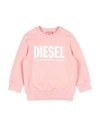 Diesel Babies'  Toddler Sweatshirt Pink Size 6 Cotton, Elastane
