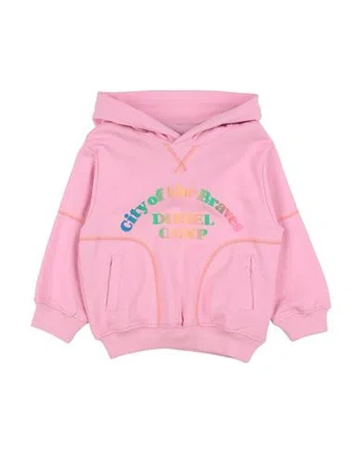 Diesel Babies'  Toddler Sweatshirt Pink Size 4 Cotton, Elastane
