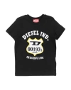 Diesel Babies'  Toddler T-shirt Black Size 6 Cotton, Elastane