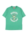 Diesel Babies'  Toddler T-shirt Green Size 6 Cotton