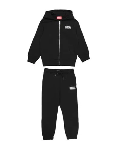 Diesel Babies'  Toddler Tracksuit Black Size 6 Cotton
