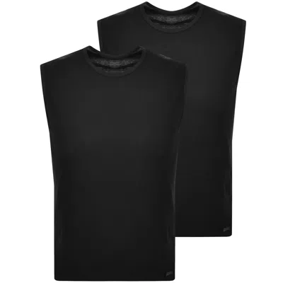 DIESEL DIESEL TOM 2 PACK VEST BLACK