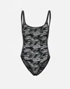 Diesel Megan Lace Bodysuit With Deep Back
