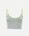 Diesel Cropped Tank Top In Gray