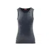 Diesel Ribbed Sleeveless Tank Top With Faded Effect In Blue