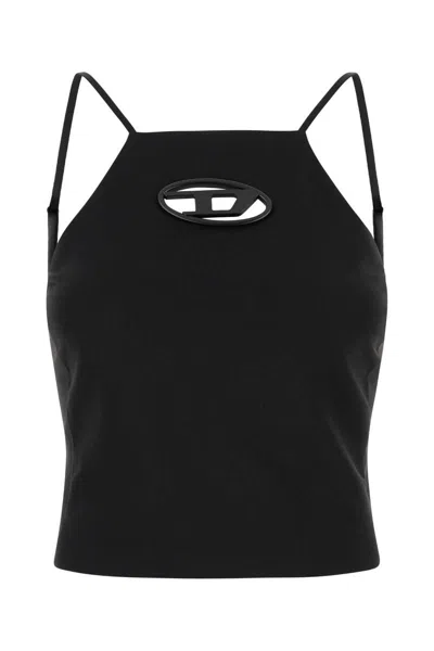 DIESEL DIESEL OVAL-D WOOL BLEND TOP