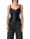 Diesel T-amai Top In Black