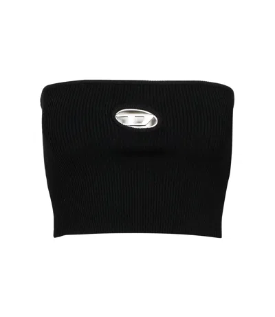 Diesel Top Black In Multi