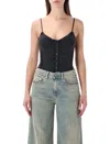 Diesel Top Black In Black