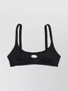 Diesel Top Bra With Adjustable Straps Stretch Fabric