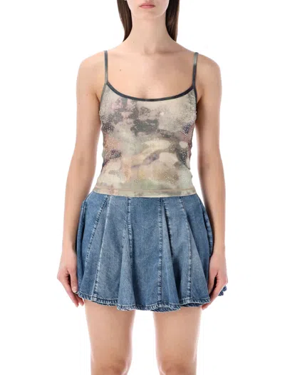 Diesel T-iplu Camou Crystal Top In Multi