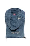 Diesel Blue De-vania-fsg Denim Top In Clear Blue