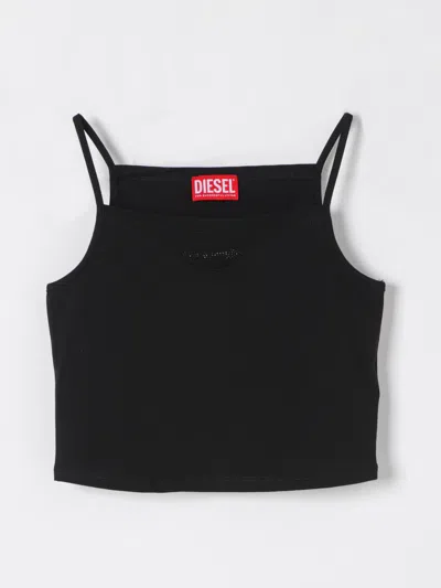 DIESEL TOP DIESEL KIDS COLOR BLACK,422715002