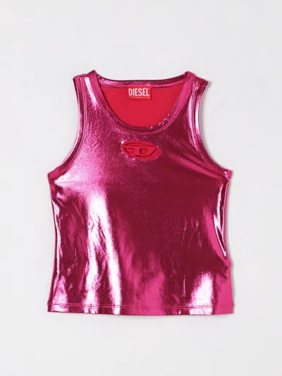 Diesel Top  Kids Color Fuchsia