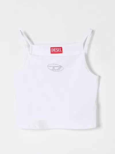 Diesel Top  Kids Color White
