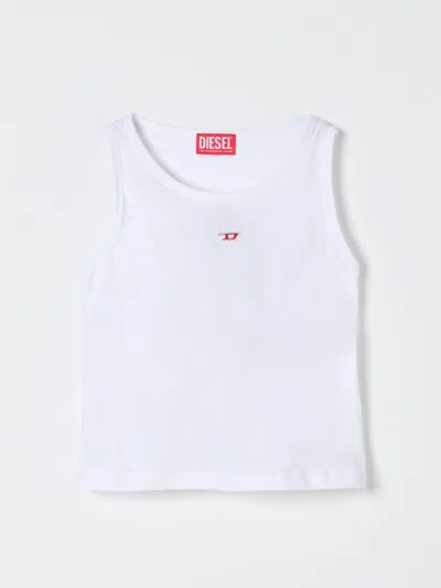 Diesel Top  Kids Color White