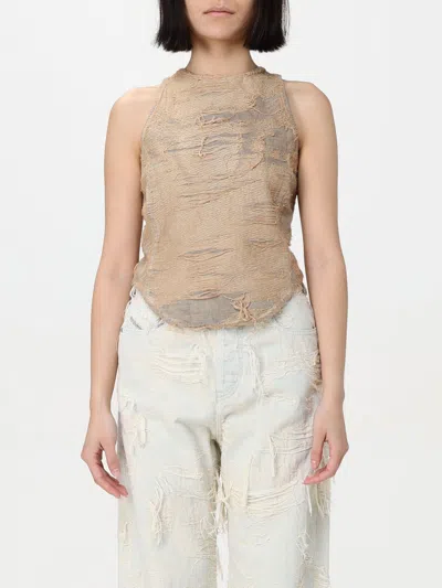 DIESEL TOP DIESEL WOMAN COLOR BEIGE,G66801022