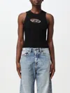 Diesel Top  Woman Color Black 1 In 黑色 1