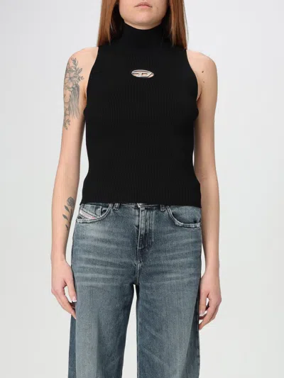 DIESEL TOP DIESEL WOMAN COLOR BLACK,420986002