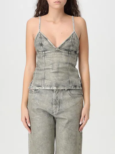 DIESEL TOP DIESEL WOMAN COLOR BLACK,G48495002