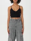 Diesel Top  Woman Color Black