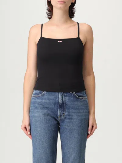 DIESEL T-SHIRT DIESEL WOMAN COLOR BLACK,H18344002