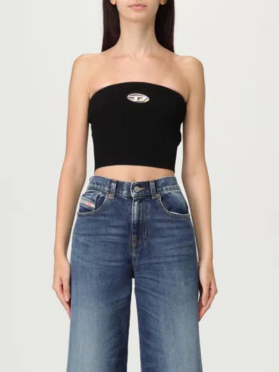 DIESEL TOP DIESEL WOMAN COLOR BLACK,H21293002
