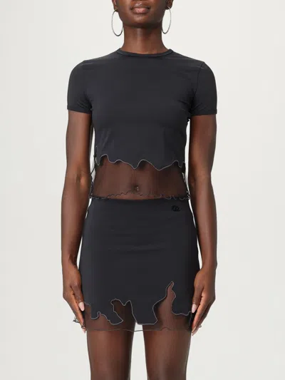 Diesel Top  Woman Color Black