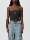 Diesel Women Black M-clarksvillex-c Bandeau Top In Black