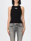 Diesel Women Black M-caddix-top In Black
