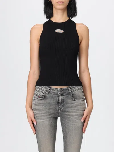 Diesel Top  Woman Color Black