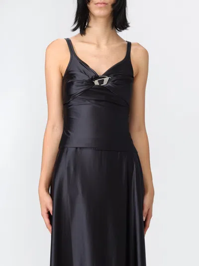 Diesel Top  Woman Color Black