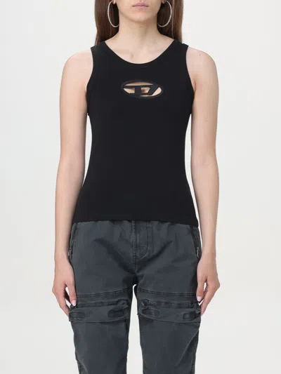 DIESEL TOP DIESEL WOMAN COLOR BLACK,F79723002