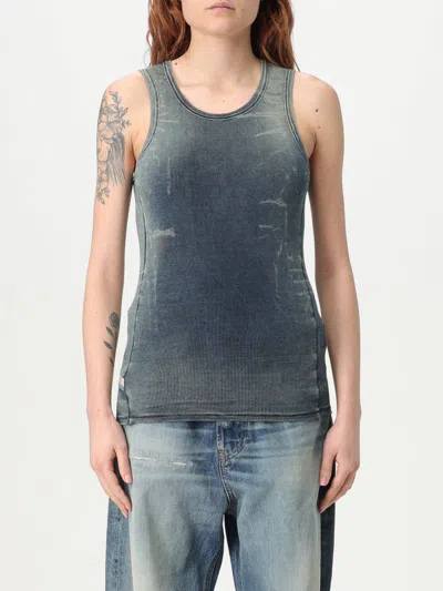 DIESEL TOP DIESEL WOMAN COLOR BLUE,428650009