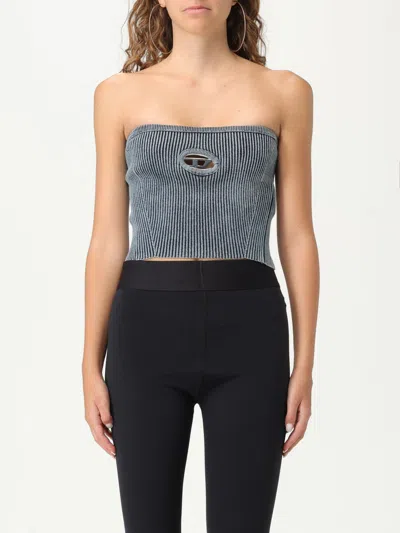 Diesel Top  Woman Color Blue