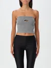 Diesel Strapless Top M In Grau