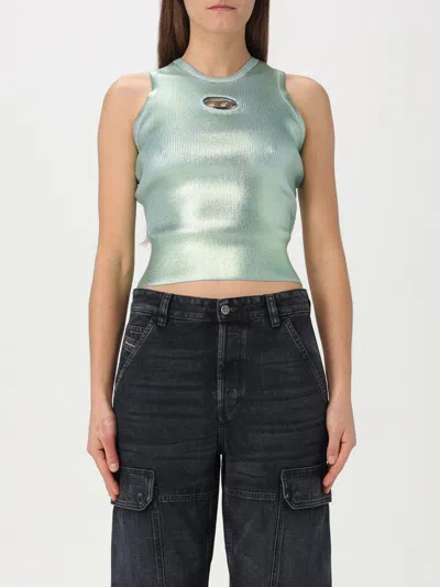 DIESEL TOP DIESEL WOMAN COLOR SILVER,G56078061