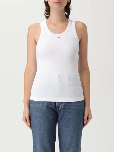 DIESEL T-SHIRT DIESEL WOMAN COLOR WHITE,H19526001