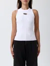 Diesel Top  Woman Color White