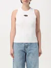 Diesel M-caddix-top Tank Top In Weiss