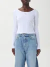 Diesel Top  Woman Color White In Weiss